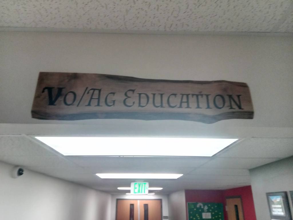 Vocational & Agricultural Education Sign