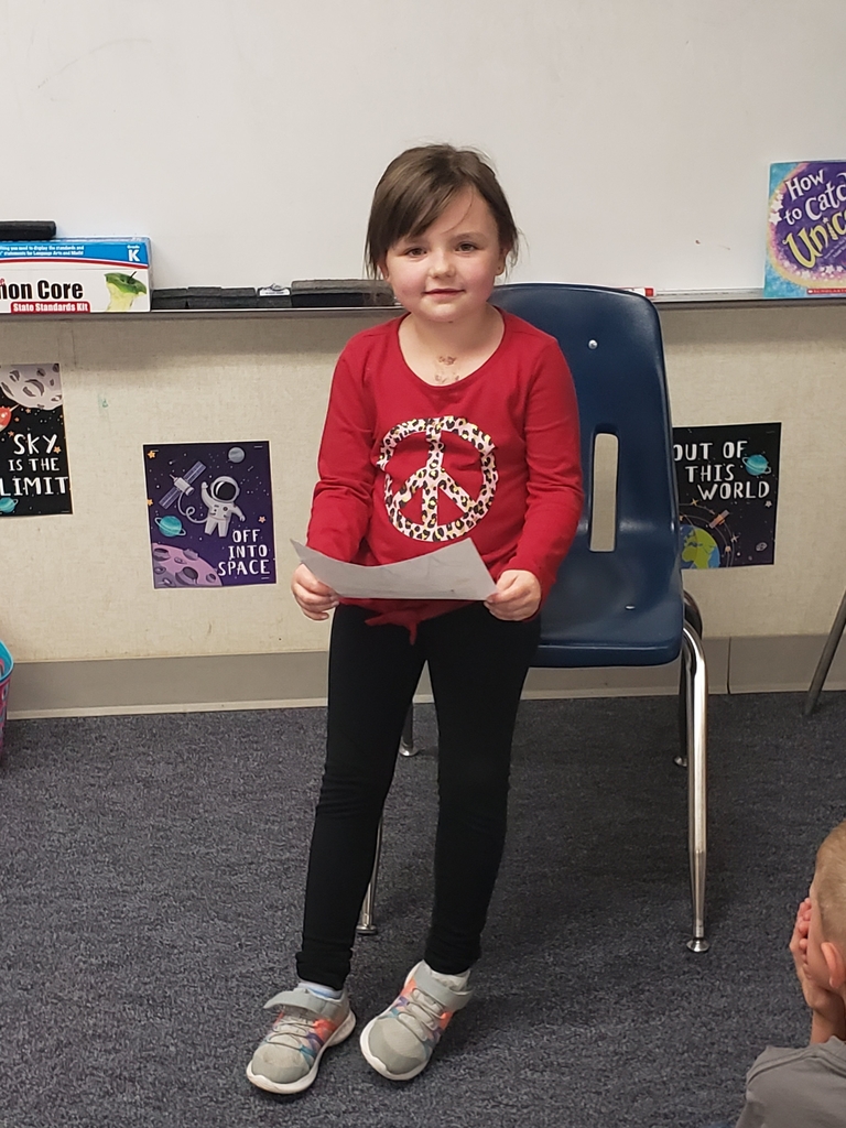 Alarie shared her poster.