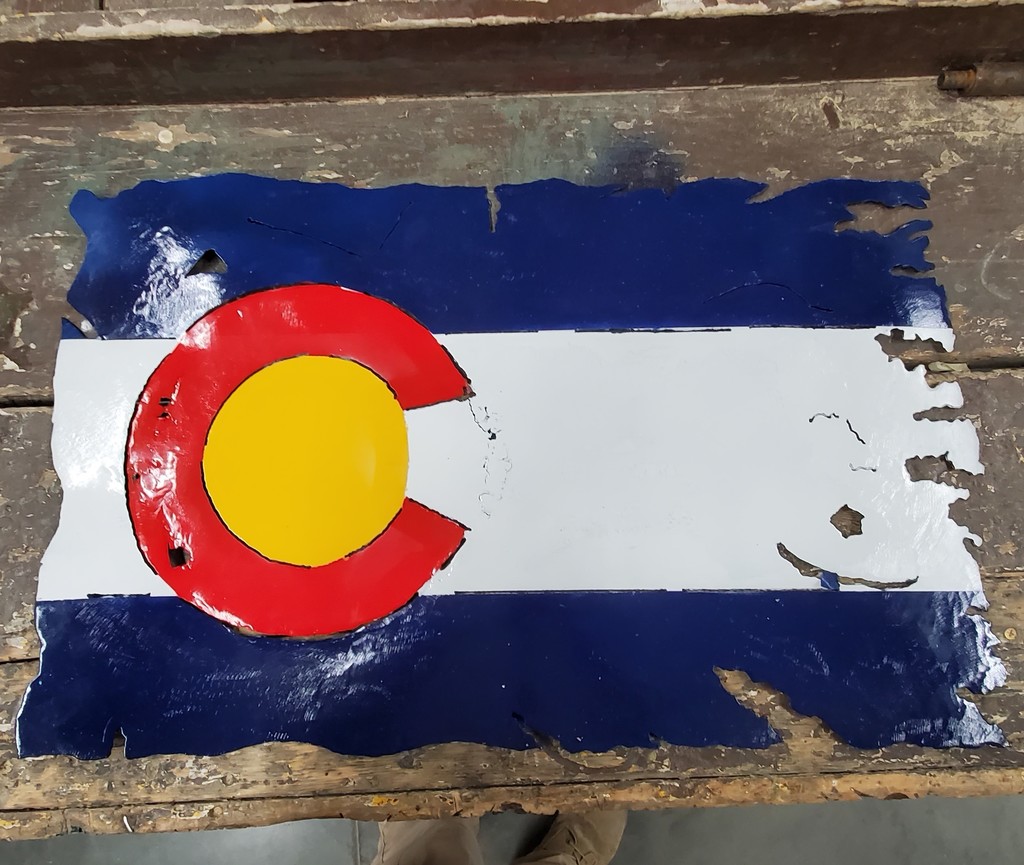 Mayson's Colorado flag
